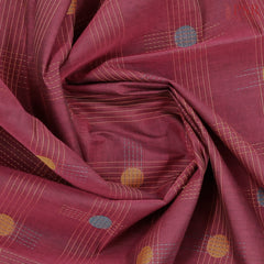 Dark Maroon Kovai Cotton Saree