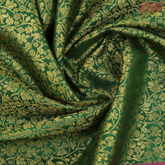 Emerald Green Bridal Kanchipuram Silk Saree
