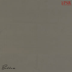 Black Pochampally Silk Dress Material