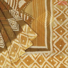 Dark Mustard Yellow Kota Saree