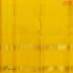 Magenta & Black Kanchipuram Silk Saree