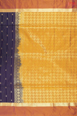 Aubergine Purple Soft Art Silk Saree