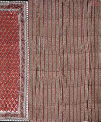 Red Modal Silk Saree