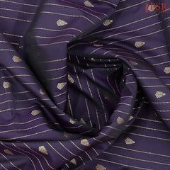 Aubergine Purple Soft Art Silk Saree