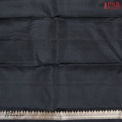 Black Kanchipuram Silk Saree