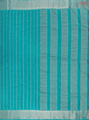 Chintamani Blue Semi Binny Silk Saree