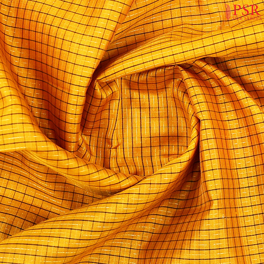 Mustard Yellow Soft Silk Saree