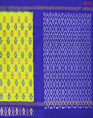 Citrus Green Pochampally Silk Saree