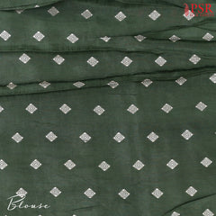 Multicolor Modal Silk Saree