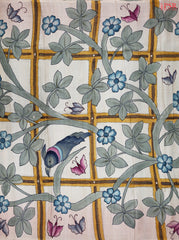 Olive Beige Kadhi Tussar Silk Saree