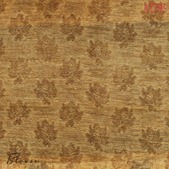 Flax Yellow Bamboo Silk Sarees