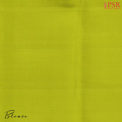 Pearl Grey Arani Silk Saree