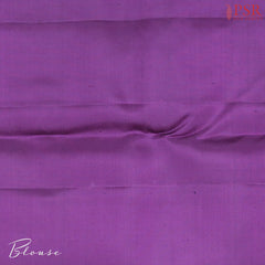 Copper Brown Kanchipuram Silk Saree