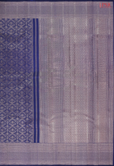 Dark Blue Kanchipuram Silk Saree