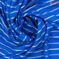 Royal Blue Semi Binny Silk Saree