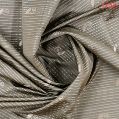 Fossil Grey Soft Art Silk Saree