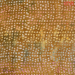 Mustard Brown Modal Silk Saree