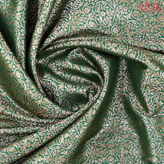 Emerald Green Summer Silk Saree