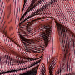Copper Red Soft Silk Saree