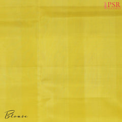 Grey & Yellow Soft Silk Saree