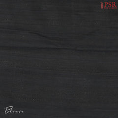 Black Banaras Jute Silk Saree