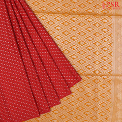 Red Soft Art Silk Saree