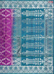 Mardi Gras Purple Soft Silk Saree