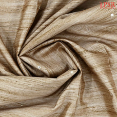 Sand Beige Semi Tussar Saree