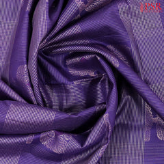 Berry Blue Soft Silk Saree