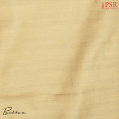 Mustard Yellow Kota Silk Cotton Dress Material