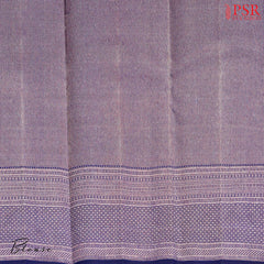 Dark Blue Kanchipuram Silk Saree