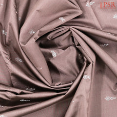 Dark Rose Mauve Soft Art Silk Saree