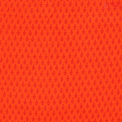 Vermilion red Jaipur Cotton Print Running Material