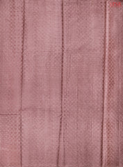 Onion Peach Banaras Tussar Silk Saree
