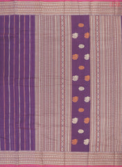 Magenta Purple Kalakshetra Kovai Cotton Saree