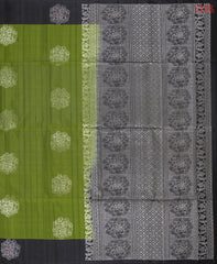 Fern Green Soft Silk Saree