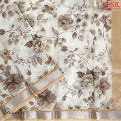 Mustard Yellow Kota Silk Cotton Dress Material