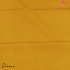 Mustard Yellow Silk Cotton Dress Material