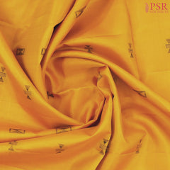Amber Yellow Soft Silk Saree