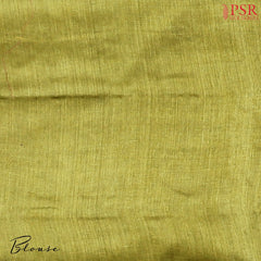 Olives Banaras Tussar Silk Saree