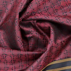 Black Kanchipuram Silk Saree