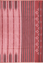 Puce Pink Ghicha Cotton Saree