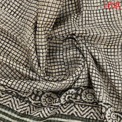 Dark Beige Kota Saree