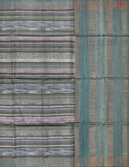 Teal Kadhi Tussar Silk Saree