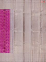Magenta Bridal Kanchipuram Silk Saree