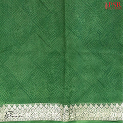 Shades Of Green Chanderi Silk Cotton Saree
