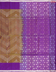 Mocha Brown Soft Silk Saree