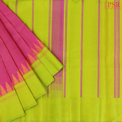 Telemagenta Kanchipuram Silk Saree