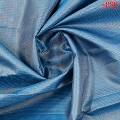 Azure Blue Kanchipuram Silk Saree
