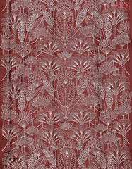 Maroon Silk Cotton Dress Material